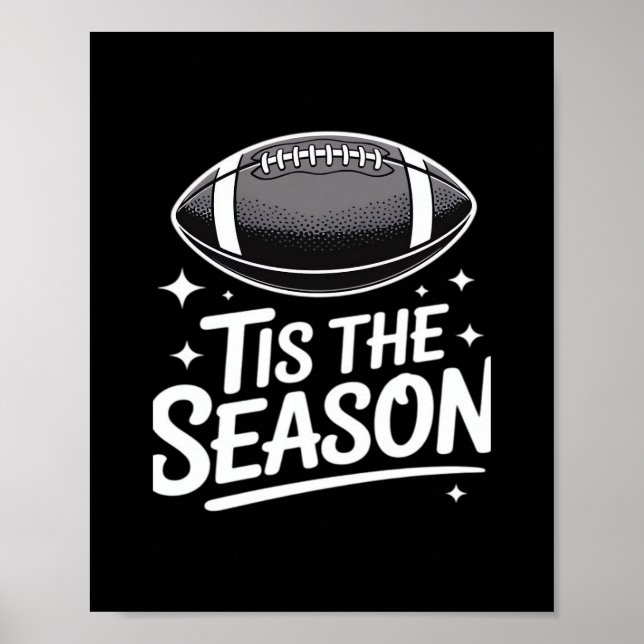 Game Day Support Football Poster (Vorne)