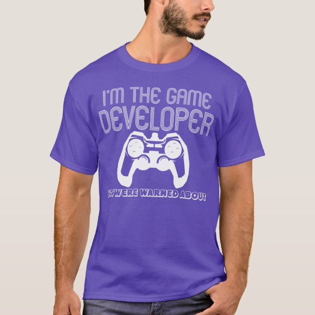 Game Developer Joke Coding Gameester Programmer fr T-Shirt (Vorderseite)