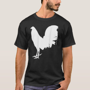 Game Fowl Gallegos Rooster Chicken Gamefowl white  T-Shirt