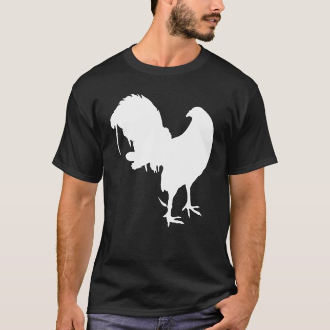 Game Fowl Gallegos, Rooster, gamefowl Chicken whit T-Shirt (Vorderseite)