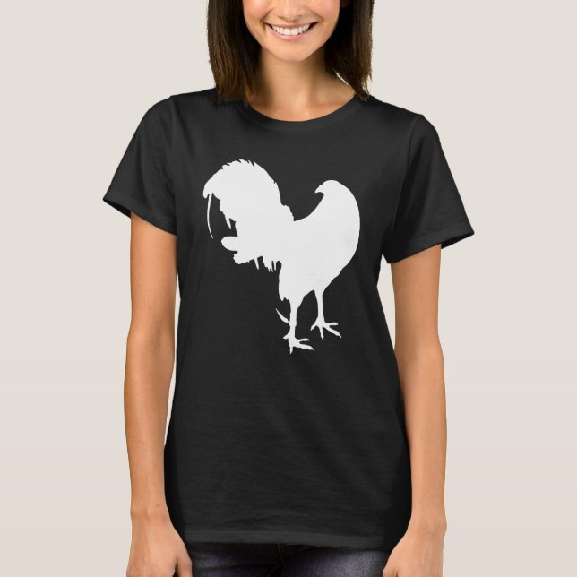 Game Fowl Gallegos, Rooster, gamefowl Chicken whit T-Shirt (Vorderseite)