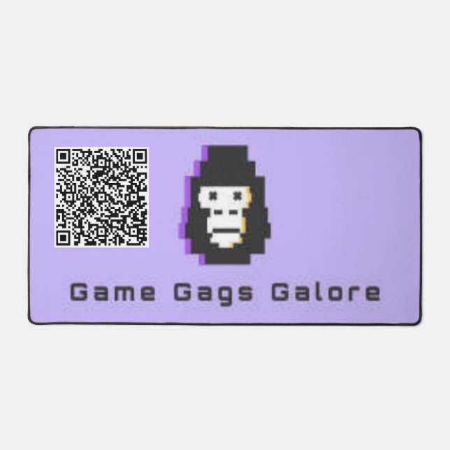 game gags galor Desk Mat Schreibtischunterlage (Vorderseite)