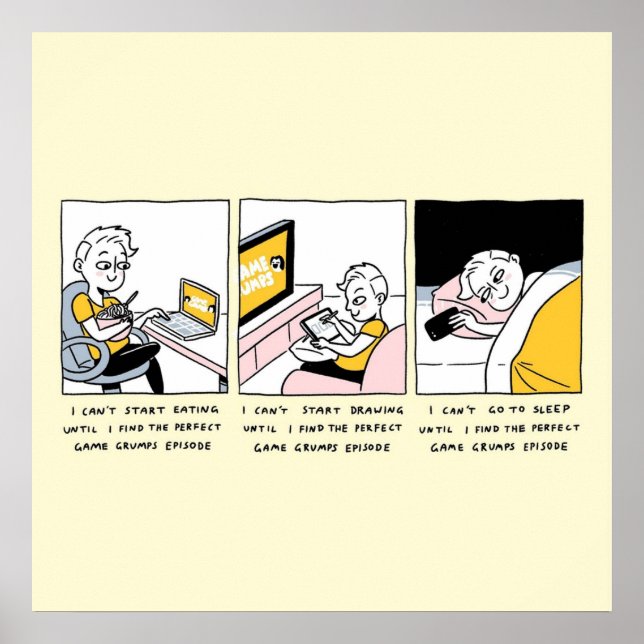 Game Grumps Liebe Poster (Vorne)