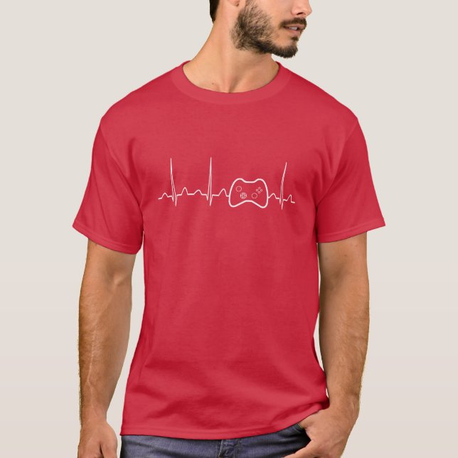 Game Heartbeat T-Shirt (Vorderseite)