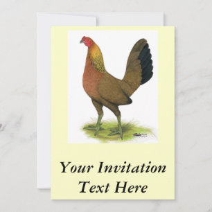 Game Hen: Pea-Combed Einladung