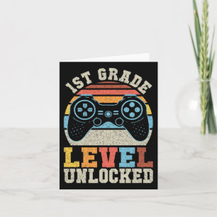 Game-Level-Unlock-Gamer-1. Schultag Karte