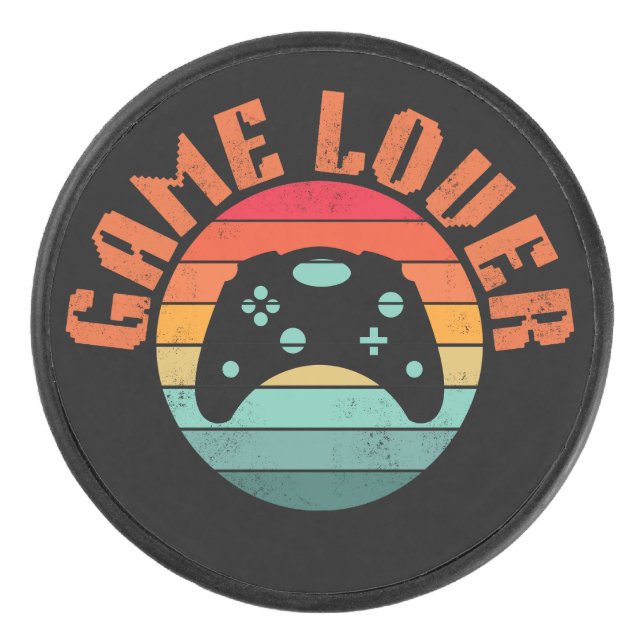 GAME LOVER GAMING CONTROLLER EISHOCKEY PUCK (Vorderseite)