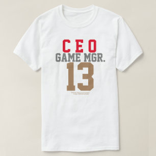 GAME MANAGER CEO T - SHIRT