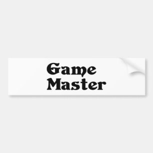 Game Master Autoaufkleber