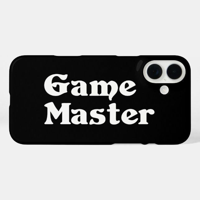 Game Master Case-Mate iPhone Hülle (Rückseite (Horizontal))