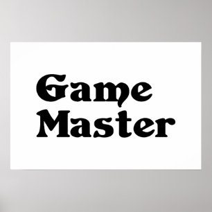 Game Master Poster