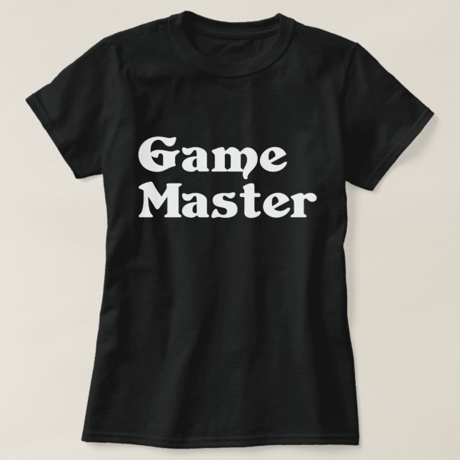 Game Master T-Shirt (Design vorne)