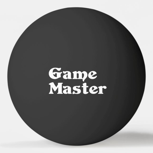 Game Master Tischtennisball (Vorderseite)