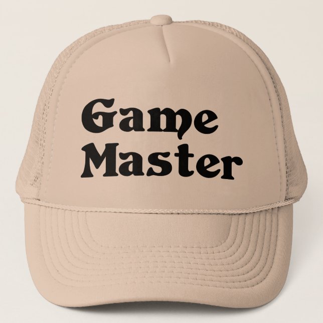 Game Master Truckerkappe (Vorderseite)