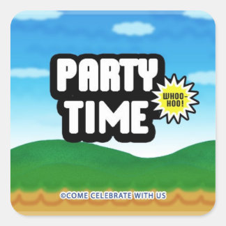 Game Menu Einladung Umschlag Aufkleber Siegel