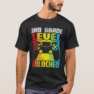Game mit ungesichertem Videospiel der Stufe T-Shirt