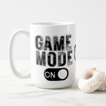 Game Mode On Lustiger Gamer Becher | Videospiel Ka