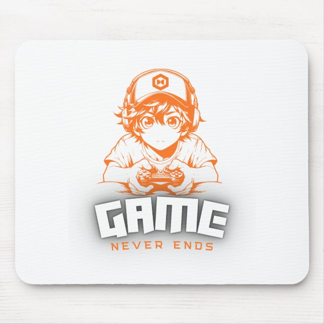 Game Never Ends Mousepad (Vorne)