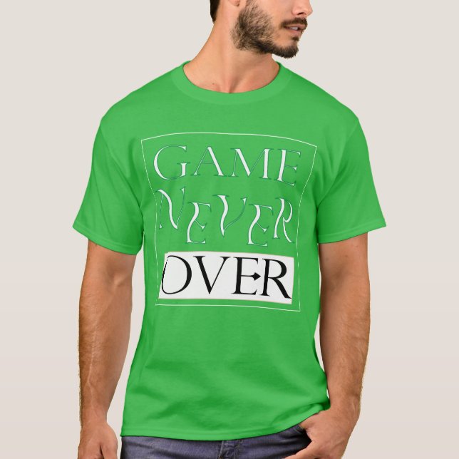 Game Never Over vintage T-Shirt (Vorderseite)
