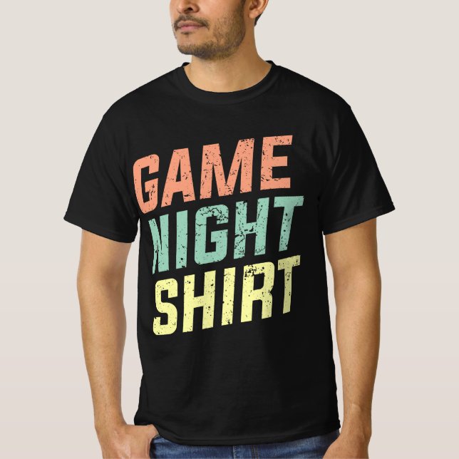 Game Nigh Boardgaming für Vorgesetzte T-Shirt (Vorderseite)