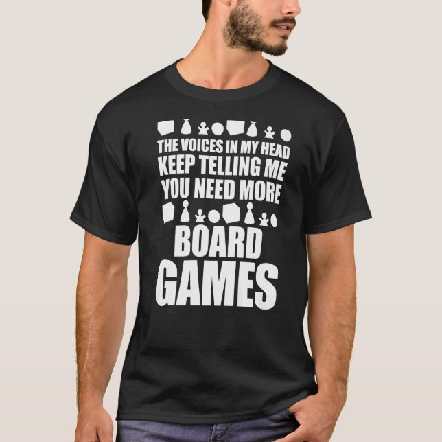 Game Night Funny Board Spiel Sie brauchen mehr Bre T-Shirt (Vorderseite)