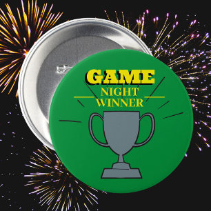 Game Night Gewinner Fun Trophy für Party Champs Le Button