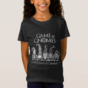 Game of Gnomes Weihnachten kommt lustig drei Gno T-Shirt