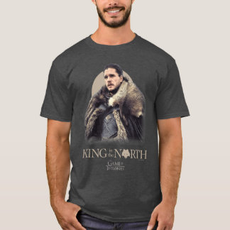 Game of Thrones König des Nordens Retro T-Shirt