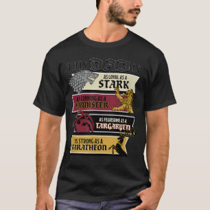 Game Of Thrones Vatertag Vintage Dieser Vater Ist T-Shirt