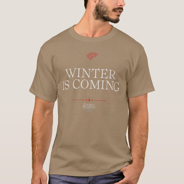 Game of Thrones Winter kommt Kleiner Junge T-Shirt (Vorderseite)