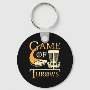 Game Of Throws - Disc Golf Spieler Flying Disc Gol Schlüsselanhänger