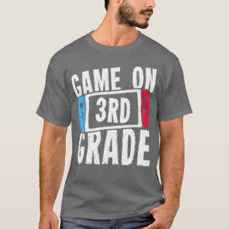 Game On 3rd Grade boy T-Shirt