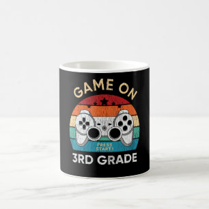 Game On 3rd Grade Video Game Back to School Gamer Kaffeetasse