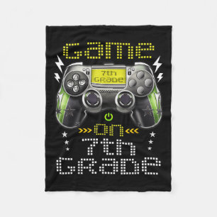 Game On 7. Klasse Zurück zur Schule Für Kinder Mäd Fleecedecke