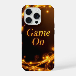Game On Abstraktes Licht & Farbe iPhone 15 Pro Hülle