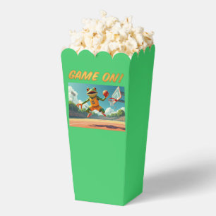 Game On Basketball Frosch Popcornboxen Geschenkschachtel