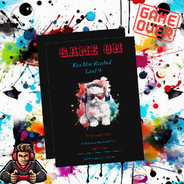 Game On Birthday Nächste Stufe, Gaming Einladung