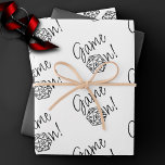 Game On Classic Tabletten | PnP Roleplayer Dice Geschenkpapier Set<br><div class="desc">GAME ON! so choose your weapon and roll initiative... Novelty RPG geek chic gamer wrapping papers are also ideal for ephemera diy furniture decoupage, or home decor do-it-yourself projects. Perfect for any old school tabletop pen/pencil and paper (PnP) fantasy role player featuring a 20-sided dnd polyhedral dice with a natural...</div>