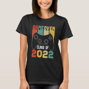 Game Over Abschlussjahrgang 2022 Videospiele Vinta T-Shirt