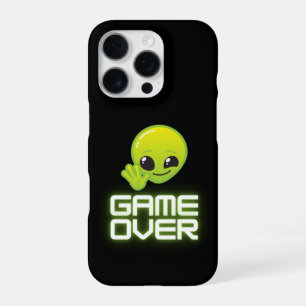 Game Over Alien – Gamer Vibe iPhone 16 Pro Hülle