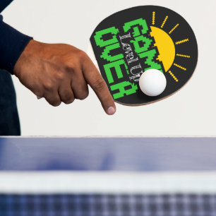 Game Over: Alte Spiele wiederbeleben, dein Spiel a Tischtennis Schläger