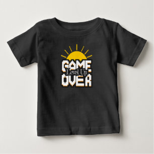 Game Over, beleb retro Spiele mit, Level Up Baby T-shirt
