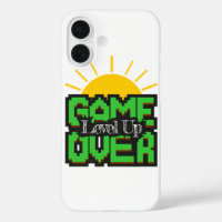 Game Over, beleb retro Spiele mit, Level Up