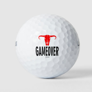 Game Over & Bull von VIMAGO Golfball