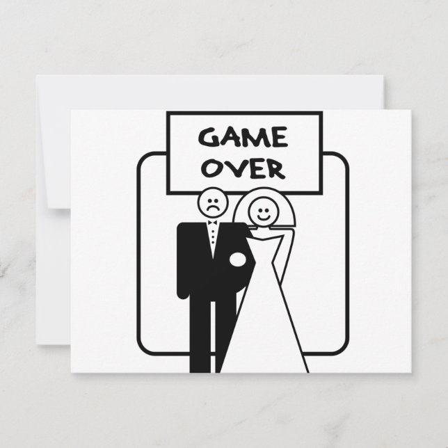 "Game Over"-Ehe (Vorderseite)