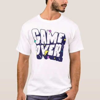 Game Over Grafik T-Shirt – Retro Gamer Tee