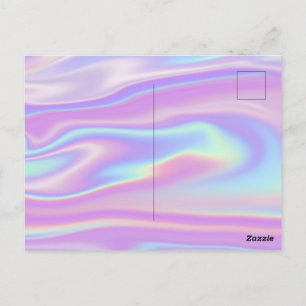 Game Over Holografisch Heiratsantrag Paar Foto Postkarte