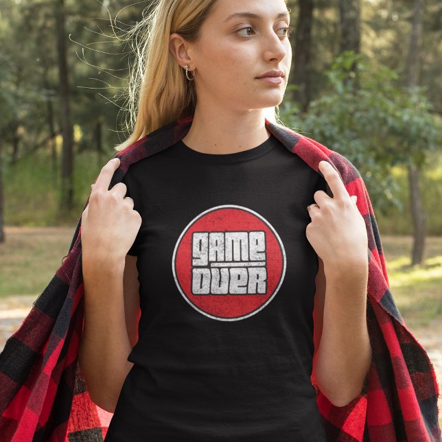Game Over Icon - T - Shirt des Videospielers (Von Creator hochgeladen)