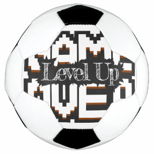 Game Over, Level Up: Pixelated Retro Game Welt Fußball