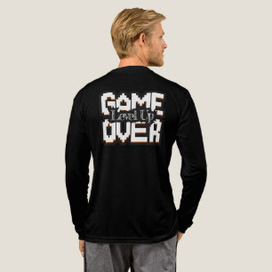 Game Over, Level Up: Pixelatierte Retro-Spielwelt Tri-Blend Shirt